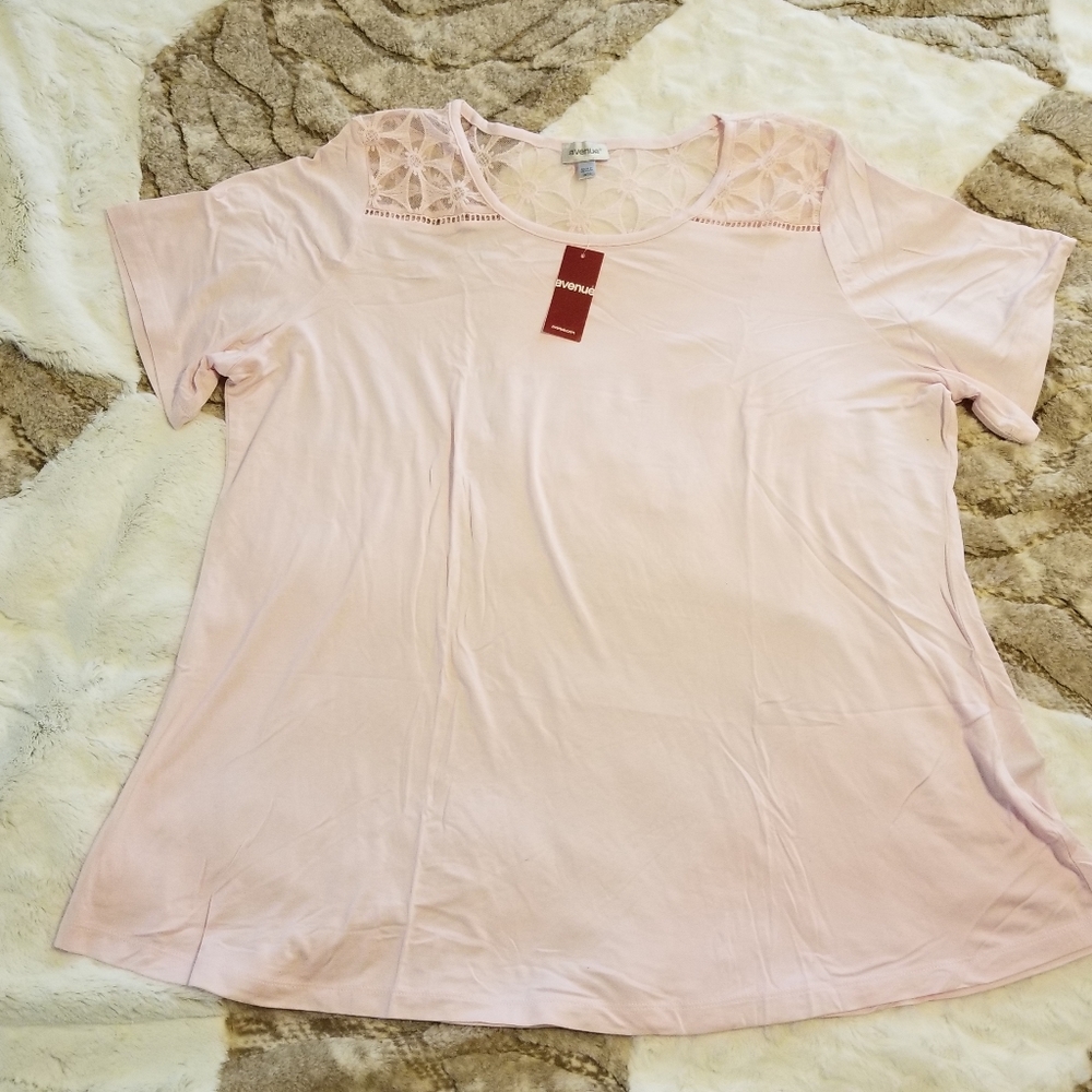 Lace Embellished Top